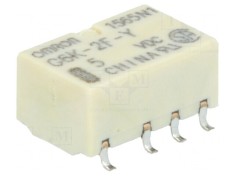 Releu Electromagnetic DPDT 5VDC 1A