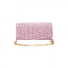 Geanta plic seara pentru ocazii si petreceri, roz, sclipici, mic, 20 x 10 cm, Magrot 24015