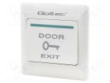 Buton de ieşire pentru perete IP20 QOLTEC Sarcină AC 3A/125VAC