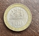 C50 - Moneda foarte veche - Chile - 100 pesos - 2005, America Centrala si de Sud