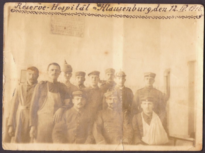 1767 - CLUJ, Military Hospital, Romania 12/9 cm - old photocard - unused - 1915