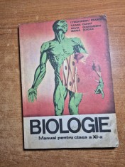 manual de biologie - pentru clasa a 11-a - din anul 1982 foto