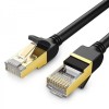 PATCH CORD FTP Ugreen Cat7, &amp;quot;NW106&amp;quot; fire din cupru, viteza maxima 10 Gbps, 1m, negru
