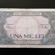 BANCNOTA-1000 LEI - 23 martie 1943-ROMANIA