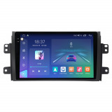 Navigatie dedicata cu Android Fiat Sedici 2006 - 2015, 8GB RAM, Radio GPS Dual