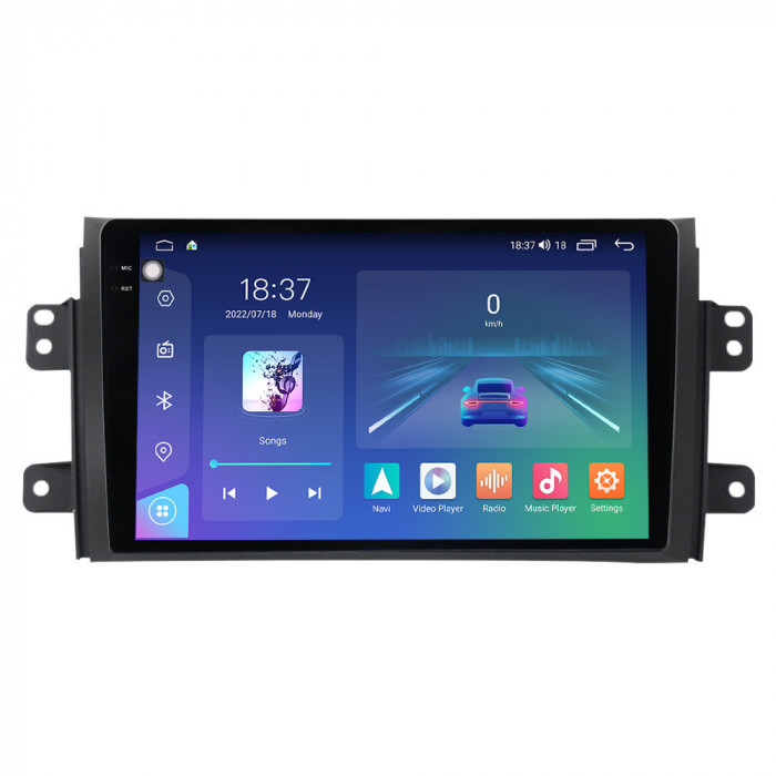 Navigatie dedicata cu Android Suzuki SX4 2006 - 2014, 8GB RAM, Radio GPS Dual
