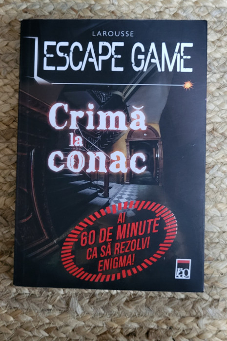Escape game. Crima la conac - Nicolas Trenti