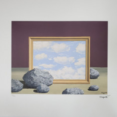 Rene Magritte (1898-1967) - Le grand maree, Litografie