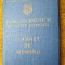 Carnet Frontul Democratiei si Unitatii Socialiste