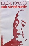Carte Note si contranote Eugene Ionesco Brosata Literatura Romaneasca Foarte buna