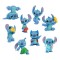 Lilo &amp; Stitch Mini Figure 8-Pack Stitch Collectible Figure Set 7 cm