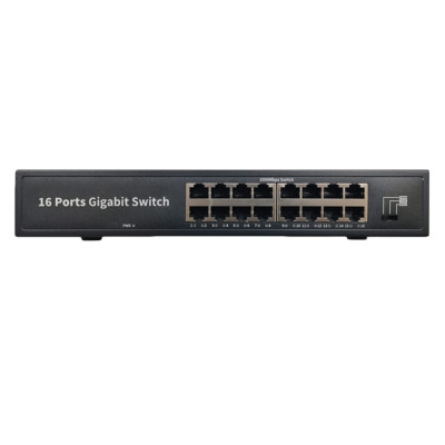 Aproape nou: Switch PNI SW216, 16 x 10/100/1000 Mbps, Gigabit, carcasa metalica foto