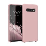 Husa pentru Samsung Galaxy S10, Silicon, Roz, 47732.156, Carcasa, Kwmobile