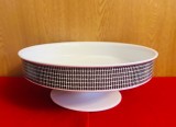 FRUCTIERA DIN PORTELAN FIN CU MARCAJ THOMAS GERMANY- ONYX GREY D26CM