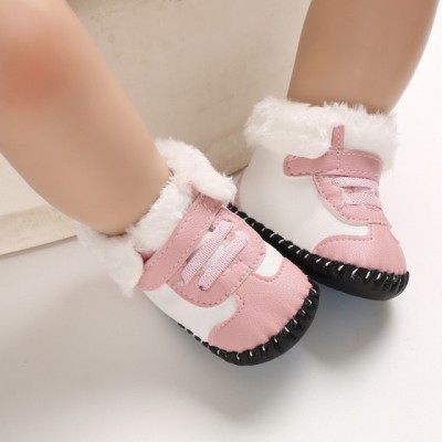 Ghetute albe cu roz imblanite (Marime Disponibila: 3-6 luni (Marimea 18 foto