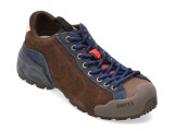 Pantofi sport GRYXX maro, 26A01, din piele intoarsa
