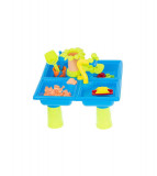 Set 24 de accesorii pentru joaca in nisip sau apa cu masuta, multicolor, Oem
