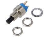 Comutator APEM 9633NCDB 2 Poziții SPST-NO 0,1A 30VDC apăsare