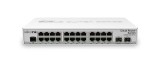 Switch MikroTik CRS326-24G-2S+IN cu 24 porturi Gigabit si 2x SFP+
