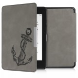 Husa pentru Kindle Paperwhite 10, Piele ecologica, Gri, 48975.06, Kwmobile