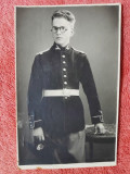 Fotografie tip carte postala, elev liceu militar, 1941
