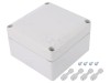 WEIDM&Uuml;LLER Carcasă Universală Policarbonat IP67 120x120x75mm Gri Deschis -50...130&deg;C Cod MPC 12/12/07