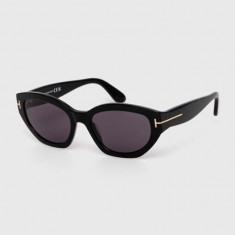 Tom Ford ochelari de soare femei, culoarea negru, FT1086_5501A