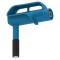 Adaptor albastru 4mm nichelat
