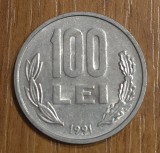 100 lei 1991, Rom&acirc;nia