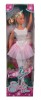 Papusa Steffi Love Balerina, 29 cm, Costum Balet Roz, Tiara, Pentru Fete 3+ ani