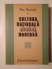 Dan Berindei - Cultura na?ionala romana moderna foto