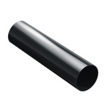 Burlan scurgere pentru sistem pluvial, Budmat Proaqua, circular, PVC, gri, 3 m, D 63 mm