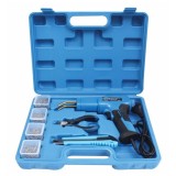 Pistol pentru lipit cu accesorii, 50 W, letcon, Satra