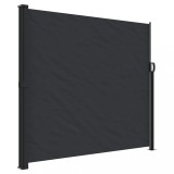 Cumpara ieftin Copertina laterala retractabila, negru, 180x500 cm
