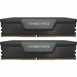 Memorii RAM Corsair Vengeance 64GB (2x32GB), DDR5, 6000 MHz, CL38 Dual Channel Kit (Negru)