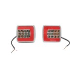 Set lampi stop spate remorca LED 12V/24V, 10W, SMD 3030, 21 LED-uri, iluminare numar, 120x104 mm, IP67