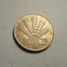 Uruguay 20 Centesimos 1942 Argint