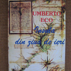 Umberto Eco - Insula din ziua de ieri
