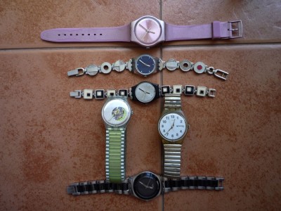 6 ceasuri digitale Swatch functionale foto