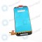 Motorola Moto E (XT1021, XT1022, XT1025) Capacul frontal al modulului de afișare + LCD + digitizer alb