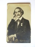 Grigore Alexandrescu carte postala foto necirculata colectia scriitori romani,depozitul Scharaga circa 1900
