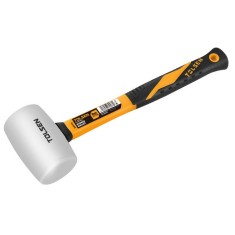 Ciocan de cauciuc 225 g alb,, maner din fibra de sticla GRIP