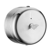 Dispenser mini din otel inoxidabil pentru hartie igienica cu derulare centrala