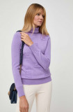 Cumpara ieftin Beatrice B pulover de lana femei, culoarea violet, light