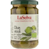 Masline Verzi cu Samburi in Saramura 310gr LaSelva