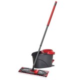 Set Mop Vileda Ultramax XL Turbo cu Galeata si Pedala, Microfibre, Maner Telescopic, 42cm