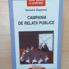 CAMPANIA DE RELATII PUBLICE - BERNARD DAGENAIS