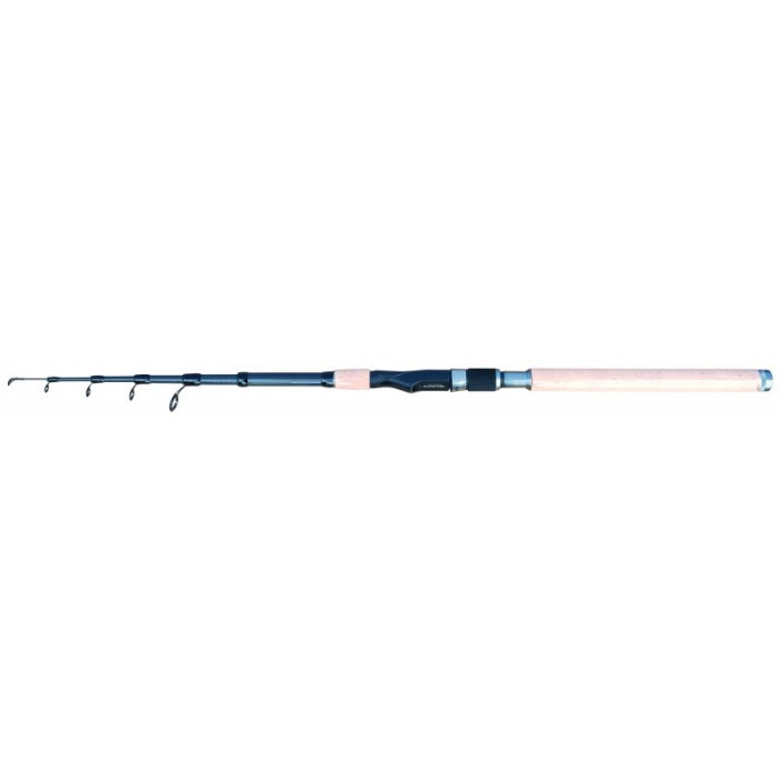 Lanseta telescopica carbon spinning Baracuda Rexus 2.7 m A:10-40 gr parabolica