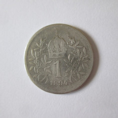 Austro-Ungaria 1 Korona 1894 argint