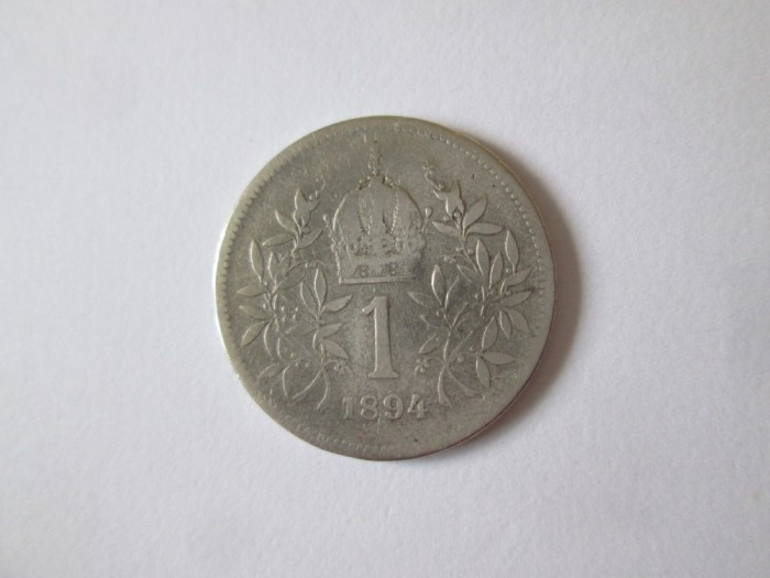 Austro-Ungaria 1 Korona 1894 argint